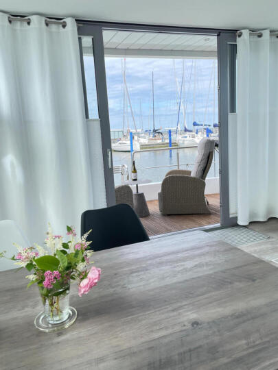 Blick in den Hafen