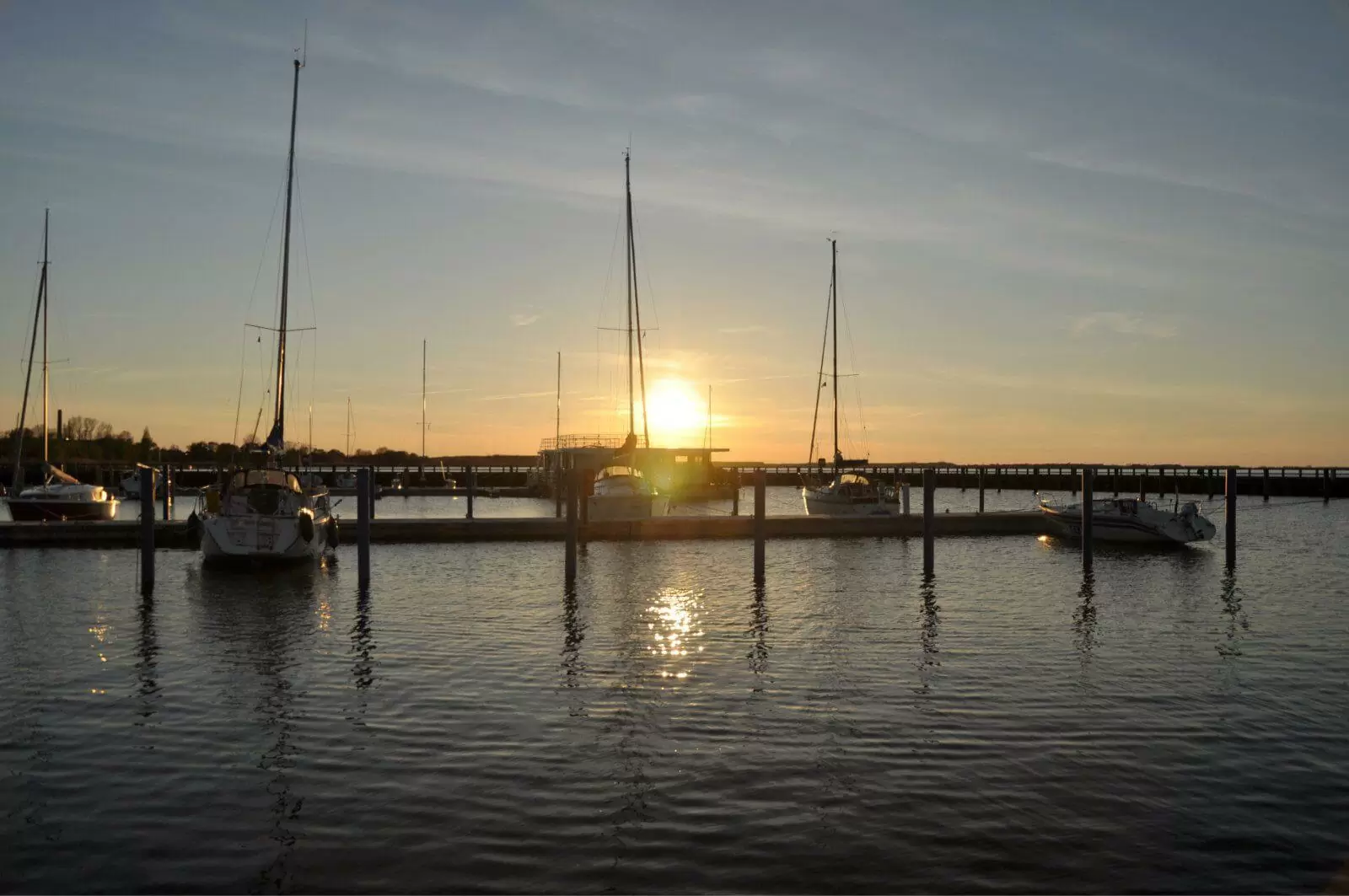 Näher am Sonnenuntergang